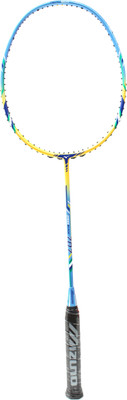 

Mizuno Spdblade 707 Blue Unstrung Badminton Racquet(G5 - 3 Inches, 84 g)