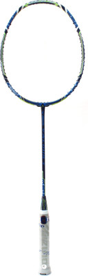 

Mizuno Valour 1 Blue Unstrung Badminton Racquet(G5 - 3 Inches, 80 g)