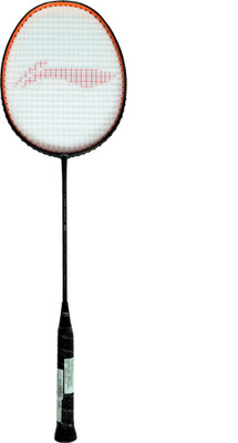 

Li-Ning Full Carbon Graphite Lightweight Strung Badminton Racquet, S2 Black, Orange Strung Badminton Racquet(S2 - Extra Small, 85 g)