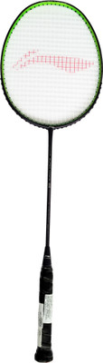 

Li-Ning Full Carbon Graphite Lightweight Strung Badminton Racquet, S2 Purple, Green Strung Badminton Racquet(S2 - Extra Small, 85 g), Green;purple