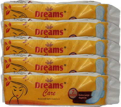 

Dreams Care DC_straight_maxi_5 Sanitary Pad(Pack of 5)