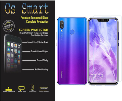 GS SMART Edge To Edge Tempered Glass for Huawei Nova 3i (Flexible}(Pack of 1)
