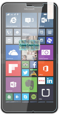 CASE CREATION Tempered Glass Guard for Microsoft Lumia 640 XL(Pack of 1)