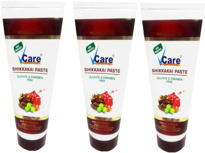 

Vcare Shikkakai Paste (Pack of 3)(75 ml)