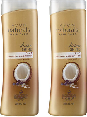 

Avon Natural Divine Shine Shampoo & Conditioner (set of 2)(400 ml)