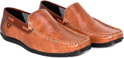 

Blue Pop Synthetic Leather Casual Party Wear Wedding Loafers Shoes For Men's And Boys Loafers For Men(Tan, Tan1