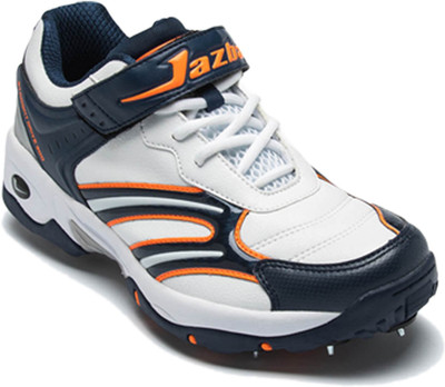 

Jazba 300-JAZBA CRICKET SPIKES Cricket Shoes For Men(Multicolor, Multi color