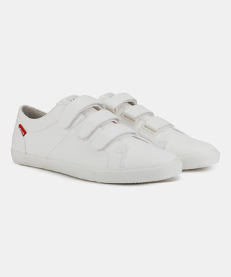 levi's woods sneakers white