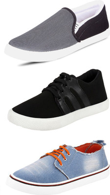 

Trenqs Sneakers For Men(Black, Grey