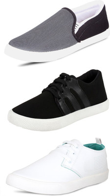 

Wwodcell Slip On Sneakers For Men(Multicolor, Grey
