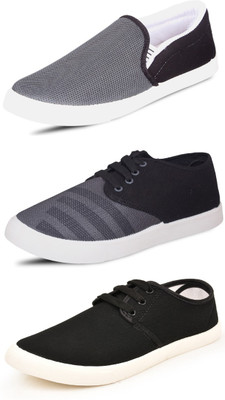 

Wwodcell Slip On Sneakers For Men(Multicolor, Grey