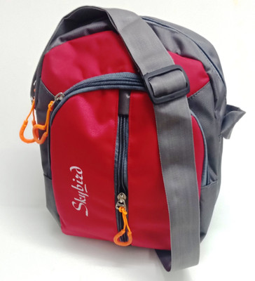 

Gift Collection Men & Women Casual Red Rexine Sling Bag