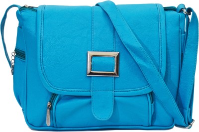 

RIDGEWOOD Girls Casual Blue PU Sling Bag