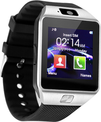 

Padraig Dz09 Bluetooth SmartWatch Touch Screen Cell Phone Watch with SIM TF Card Slot SmartWatch Pedometer Sleep Monitor Remote for Android Smartwatch(Black Strap Regular)