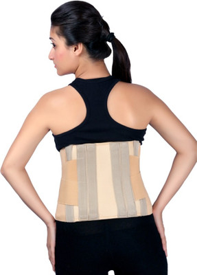 

MAA APPARELS & DESIGNERS Sacro Lumbar Brace (Belt) Contoured Back Support(Beige