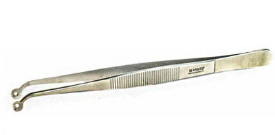 

Putex Suture Tweezer /Forceps / Dressing Pliers 16cm , 2.2mm Dia -Standard (S13.07) Surgical Plier(Steel)