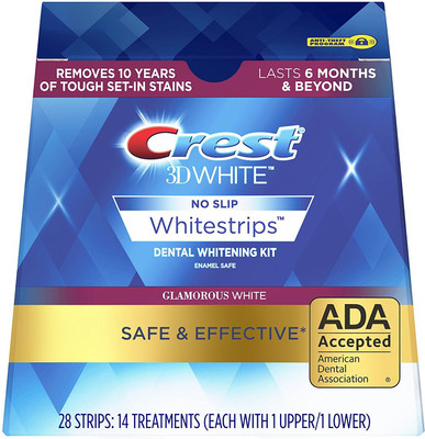 

Crest 3D Glamorous Teeth Whitening Strips Kit ( FRM USA) Teeth Whitening Kit