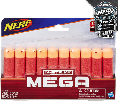 

Nerf N-Strike Mega 10 Dart Refill(Multicolor)