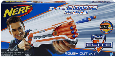 

Nerf N-Strike Elite Rough Cut 2X4 Blaster(Multicolor)