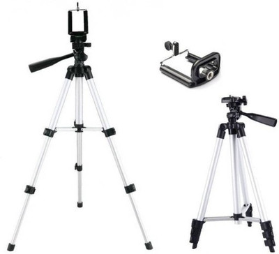 

Clairbell FYK_612F_3110 motorola Portable tripod||360 degree tripod|| Foldable triopod|| Camera stand|| Mobile Tripod|| Camcorder tripod|| Camera mount|| Extendable tripod||Three-Dimensional Head & Quick Release Plate|| Assorted color|| Compatible with op