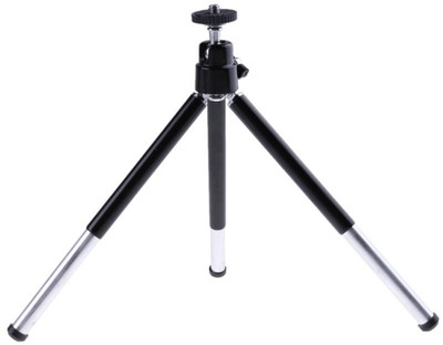 

BASEUS Mini Tripod Portable Metal 6 in 1 Desktop Smart Phone Camera Holder Tripod(Black, Supports Up to 630 g)