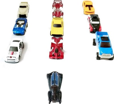 

ClueSteps Metal Masters 10 Pieces of Hot Wheels Cars for your kids(Multicolor)