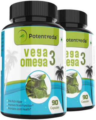 

Potentveda Omega 3 Sea Algae extract(180 No)