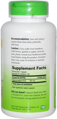 

Nature's Way Nature's Way, Cayenne,(180 No)
