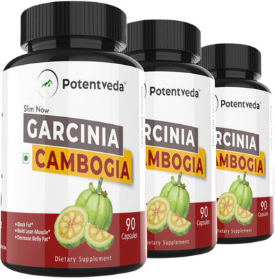 

Potentveda Garcinia Cambogia extract for weight loss Men & Women(270 No)