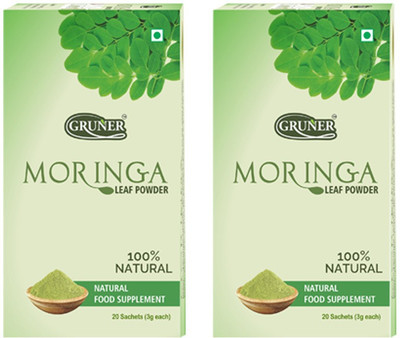 

Gruner Multi Vitamin Moringa Powder Pack of 2(120 g)
