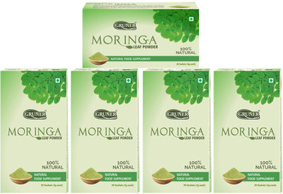 

Gruner Multi Vitamin Moringa Powder Pack of 5(300 g)
