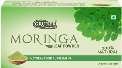 

Gruner Multi Vitamin Moringa Powder Pack of 1(60 g)