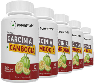 

Potentveda Garcinia Cambogia Extracts weight loss for Men & Women 60 capsules(300 No)