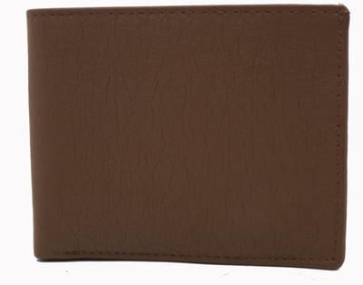 

Nietz Men Brown Artificial Leather Wallet(10 Card Slots)