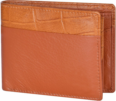 

Huntsman Men Tan Genuine Leather Wallet(3 Card Slots)