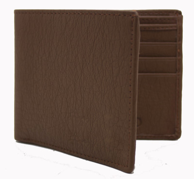 

Nietz Men Brown Artificial Leather Wallet(10 Card Slots)