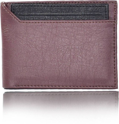 

Ibex Boys Brown Artificial Leather Wallet(6 Card Slots), Brown & black