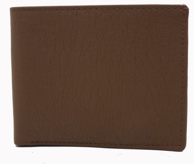 

Nietz Men Brown Artificial Leather Wallet(10 Card Slots)