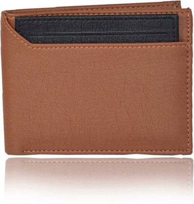 

Ibex Boys Tan Artificial Leather Wallet(6 Card Slots), Tan & black