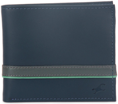 

Fastrack Men Casual Blue Genuine Leather Wallet(3 Card Slots)