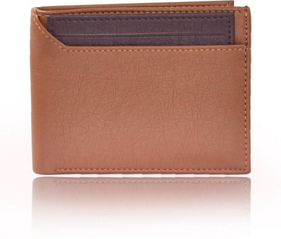 

Ibex Boys Tan Artificial Leather Wallet(6 Card Slots), Tan & brown
