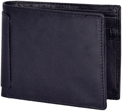 

Adam Zac Men Black Genuine Leather Wallet(7 Card Slots)