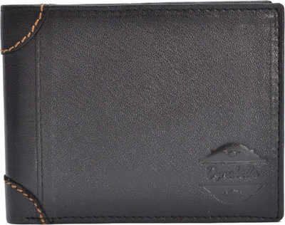 

Dynabella Men Casual Black Genuine Leather Wallet(3 Card Slots)