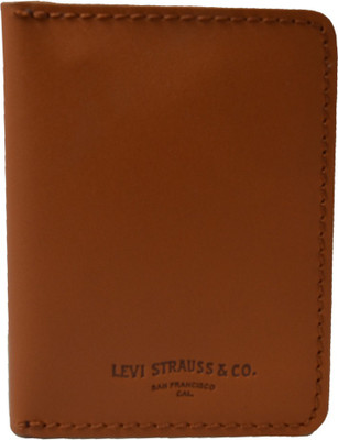 

Levi's Men Brown Genuine Leather Wallet(8 Card Slots)