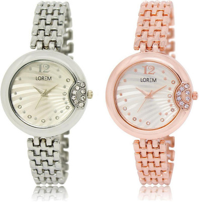

LOREM MF-227-228 Designer Stylish Watch - For Women