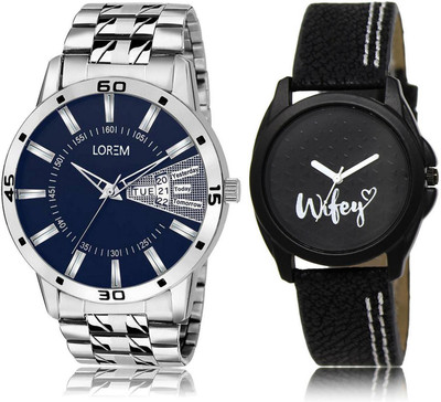 

LOREM MF-102-234 Designer Stylish Watch - For Men & Women