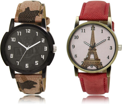 

Sea Horse Stylish Look Couple Watch New arrival fast selling & Most Running pattern perfect & Lovely Gift For Men & Women CH-178 Designer Collection Watch - For Boys & Girls