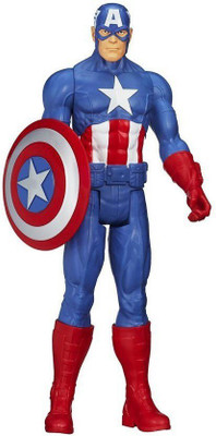 

Civil Titan Hero Series 12-inch Captain America Action Figure(Multicolor)
