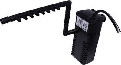 

Venus Aqua Aquarium Internal Filter 2001F (Voltage: 220V-240V, Frequency: 50/60Hz, Power: 3W, Flow: 300L/H) Sponge Aquarium Filter(Mechanical Filtration for Salt Water and Fresh Water)