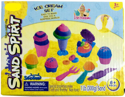

Toyshine DIY Ice Cream Clay Play Set Toy, Make Fancy Clay Ice Cream with Clay, Non Toxic